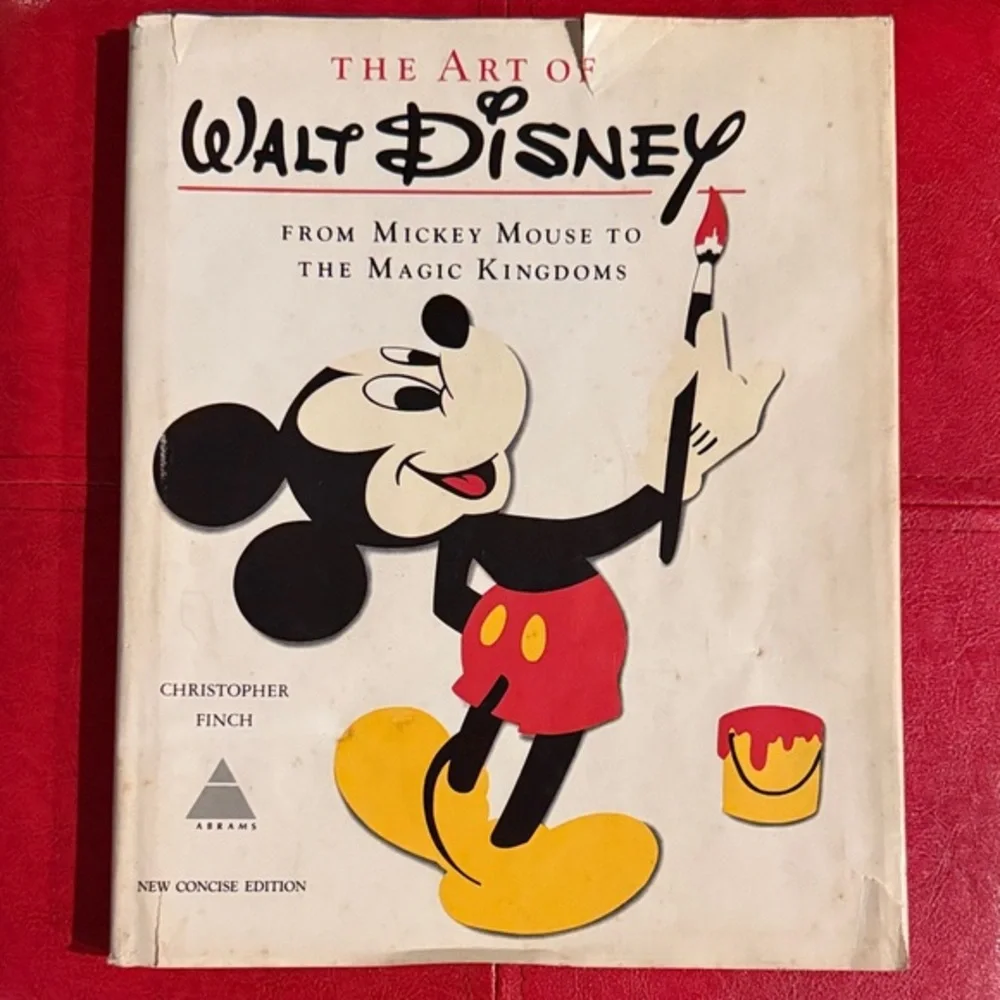 The Art of Walt Disney Book - From Mickey Mouse to The Magic Kingdom